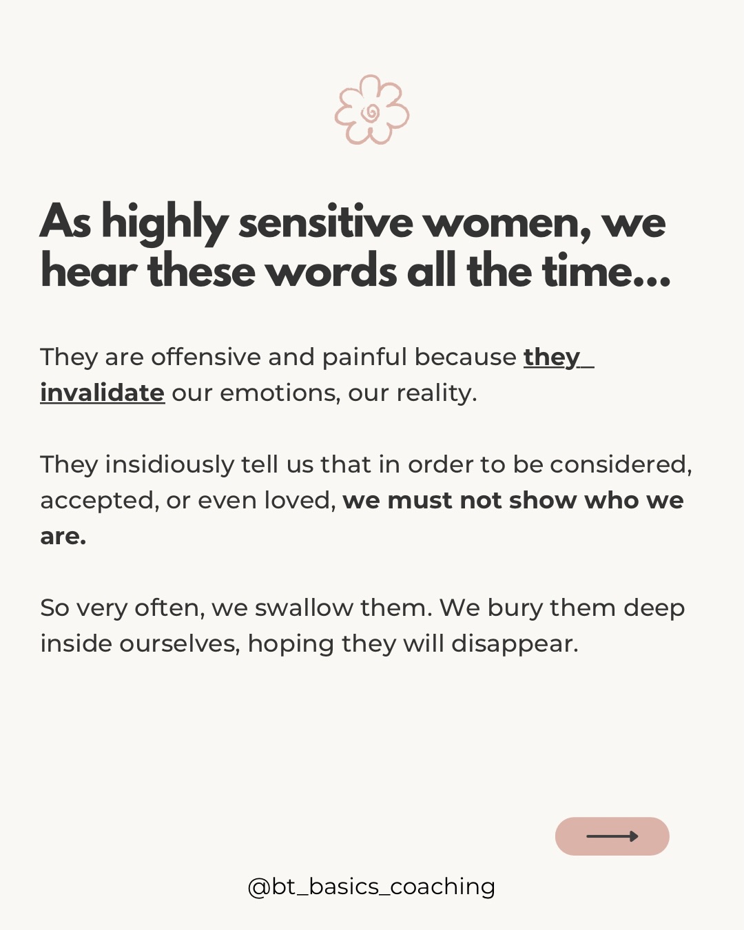 Your emotions aren’t here to sabotage you — they’re here to inform you ✨
When you ignore them, they don’t disappear… they protest.
When you listen, they soften.
Give them space. Give them presence.
You’re the one leading, but they deserve a voice.
#highlysensitiveperson #hypersensible #emotionalhealing