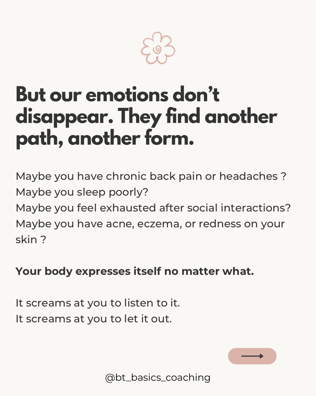 Your emotions aren’t here to sabotage you — they’re here to inform you ✨
When you ignore them, they don’t disappear… they protest.
When you listen, they soften.
Give them space. Give them presence.
You’re the one leading, but they deserve a voice.
#highlysensitiveperson #hypersensible #emotionalhealing