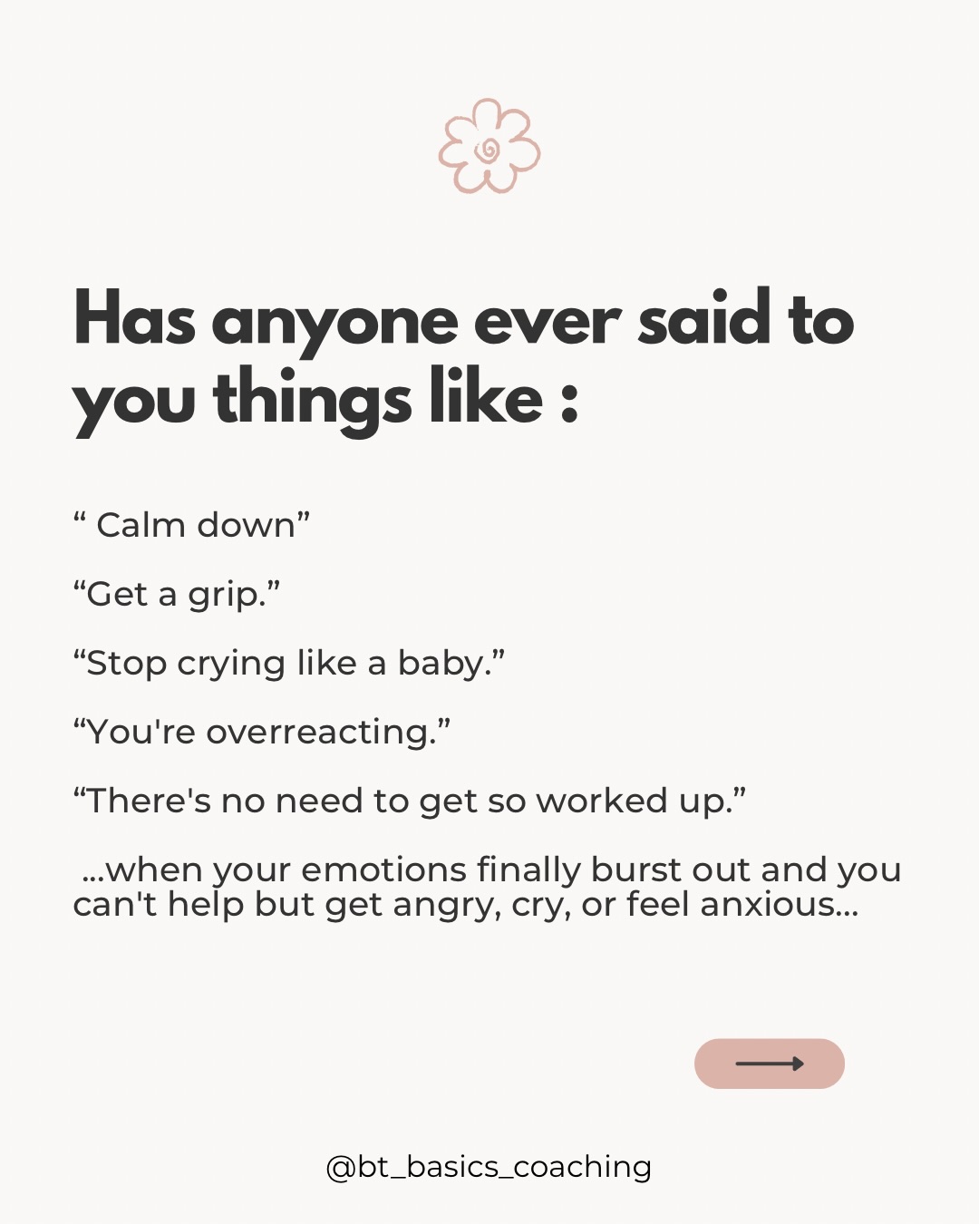 Your emotions aren’t here to sabotage you — they’re here to inform you ✨
When you ignore them, they don’t disappear… they protest.
When you listen, they soften.
Give them space. Give them presence.
You’re the one leading, but they deserve a voice.
#highlysensitiveperson #hypersensible #emotionalhealing