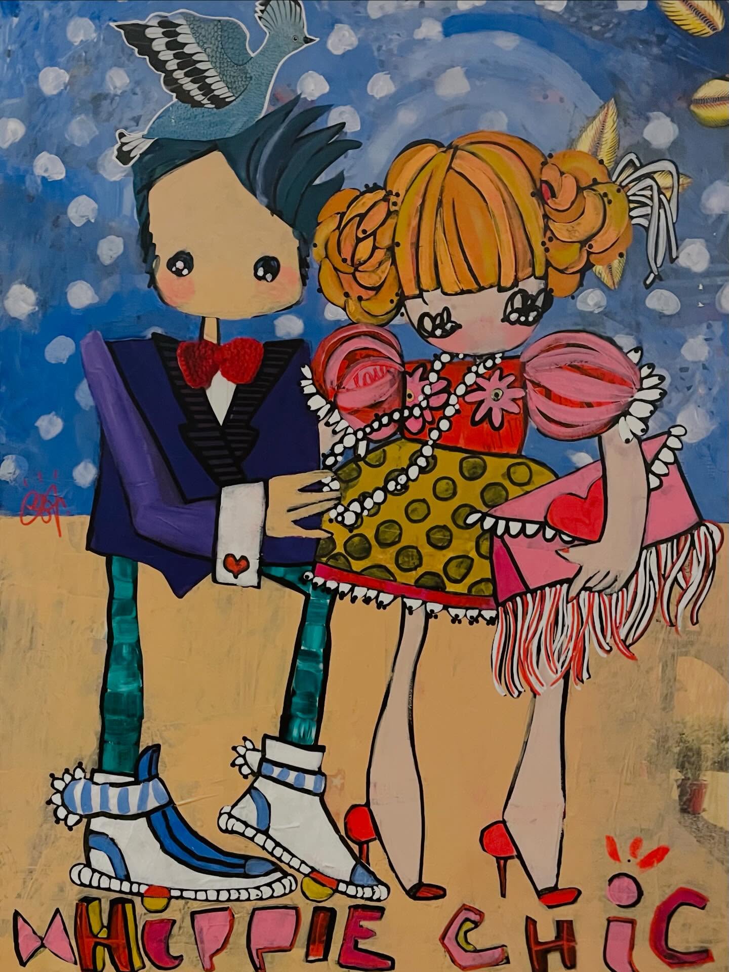 ll y a des œuvres qui nous tiennent longtemps la main.
Ce fut le cas des Zamours de Zébulons. Cette série débutée en 2010 a conquis beaucoup de ❤️ ! Le vôtre peut-être 😍
Ces deux petits personnages à la représentation presque universelle,
parfois en famille,
toujours en amour,
en joie absolue,
le bonheur doux et lumineux,
les joues rosies par l’émotion.
Aujourd’hui, je sens qu’il est vraiment temps de tourner la page.
Mon travail a évolué. Et depuis déjà quelques années de nouvelles séries sont nées. Mais les ptits Zébulons, je les ai gardés tout près de moi, de mon cœur, bien au chaud, longtemps et là hé bien il est temps !
On ressent parfois ce besoin de tout vider pour pouvoir repartir en toute liberté vers cet autre possible qui attend, chemine, mature.
D’autres couleurs, d’autres formes, d’autres projets, d’autres inspirations et d’autres présences demandent de la place.
Et pour accueillir tout ce que 2026 porte d’envies profondes et exaltantes, j’ai besoin de libérer de l’espace
dans mon esprit, dans mon cœur, dans l’atelier.
Je suis prête aujourd’hui et je choisis donc de laisser la série partir au plus vite donc à un prix très intéressant, la quasi moitié de leur valeur.
Un prix qui je l’espère pourra permettre de jolis cadeaux en prévision de la Saint-Valentin. C’est tellement mon souhait de voir chacune de ces toiles remplir de joie et de couleurs vos intérieurs pour honorer la vie !!!
Voilà les 15 dernières toiles Zébulons de l’atelier, présentées dans ce carrousel et qui sont donc proposées à ces prix attractifs, jusqu’à la LOVE date 😉❤️ le 14 février !
Rendez-vous en stories jusque là où dans le shop de mon site www.chrystelesaintamaux.com rubrique Zébulon !
Une façon douce de dire au revoir
et de laisser naître autre chose
et qui sait, de peut-être faire très plaisir au cœur de quelqu’un qui a une folle envie de célébrer l’AMOUR 😍
📩 Infos et réservations en message privé et dans les stories à venir 😅 Livraison et retrait possible à l’atelier.
Ps : mon cadrage ne rend pas hommage au format qui est le plus souvent carré !!!
#love #zébulons #zebulonlovestory #zebulon #saintvalentin