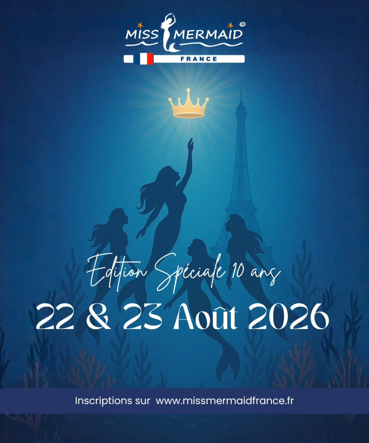 Miss Mermaid France 2026 🧜♀️🌊 Le concours France…